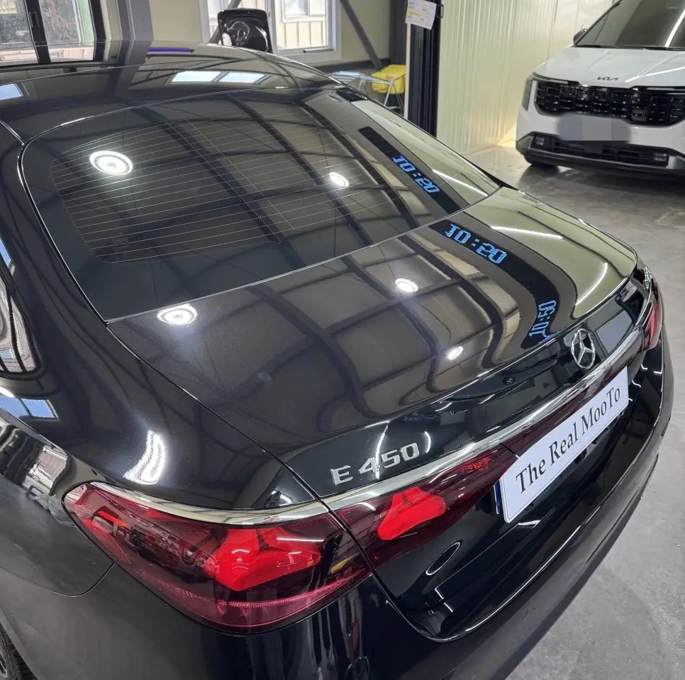 벤츠 E450 전체 PPF 시공 후