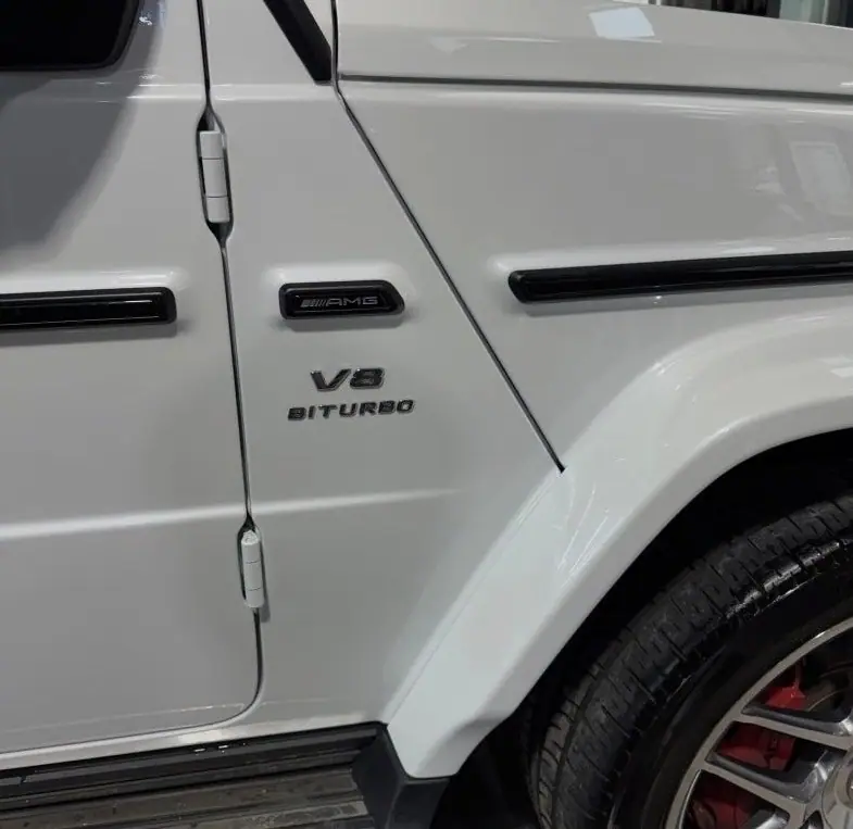 벤츠 G63 AMG 전체 PPF 근접 마감