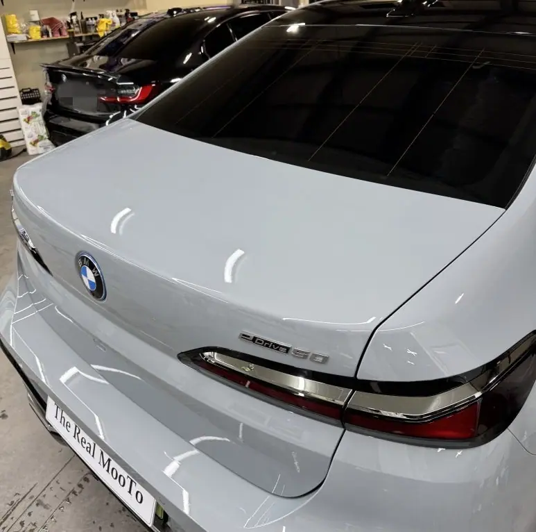BMW i7 전체 PPF 시공 후