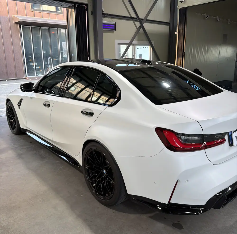 BMW M3 무광 PPF 시공 후