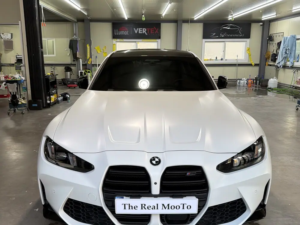 BMW M3 무광 PPF 시공 사례