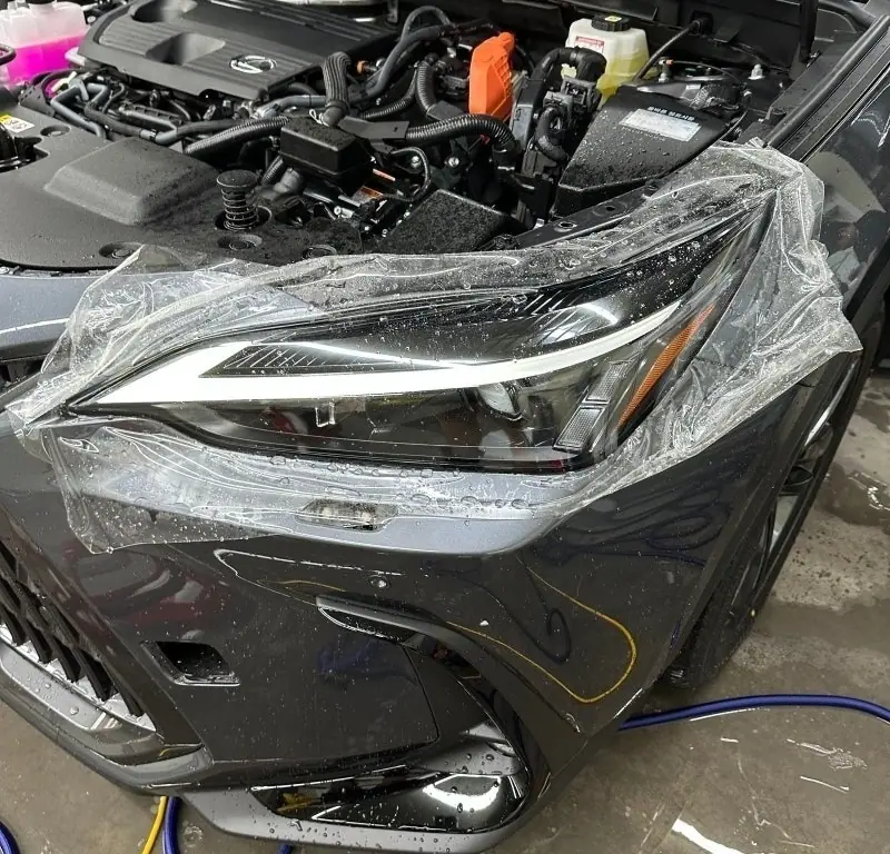 렉서스 NX 350h 전체 PPF 시공 중