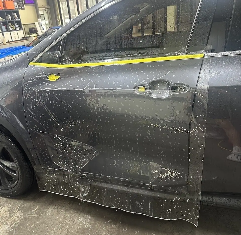 렉서스 NX 350h 전체 PPF 시공 중